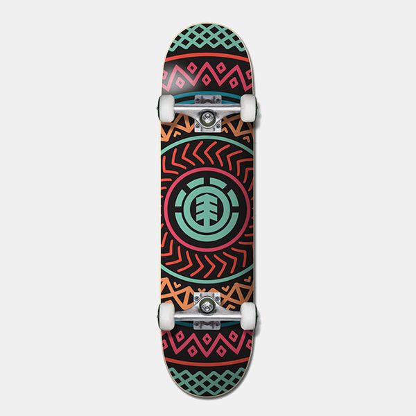 Element Helical Complete Skateboard - Multi-Color - 7.735 X 30 Street