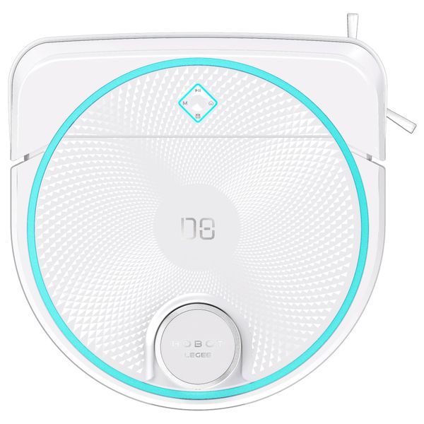 Hobot Legee D8: Robotic Vacuum &amp; Mop with Tangless &amp; HSSPL Technology