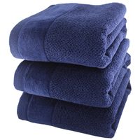 ClearloveWL Bath towel, 3Pieces Set Grey Cotton Towel Set For Men Towel 2pc  Face Washcloth Hand Towel 1pc Bath Towel Camping Shower Towels Bathroom