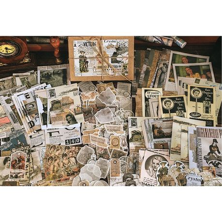 La Laila Retro Scrapbook Journaling Supplies Bundle Paper Stickers 200 pcs, Shop Today. Get it Tomorrow!