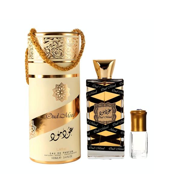 Oud Mood Gold Eau de Parfum - 100ml + Perfume Oil Gift