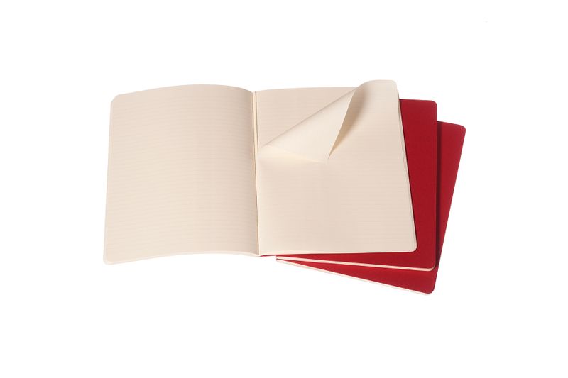 Moleskine Cahier Red X-Large Ruled Journal