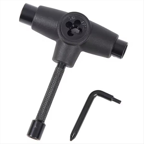 Skateboard T Tool T Shape Skateboard Tool Skateboarding Wrench Repair Tool