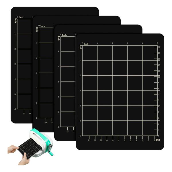 Magnetic Spacers with Card Size Grid Die Cutting Compatible with None