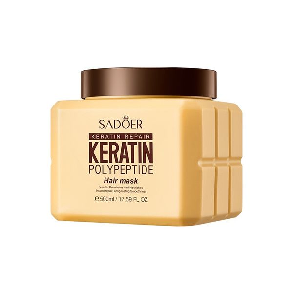 SADOER Keratin Polypeptide Hair Mask - Keratin Repair &amp; Deep Nourishing