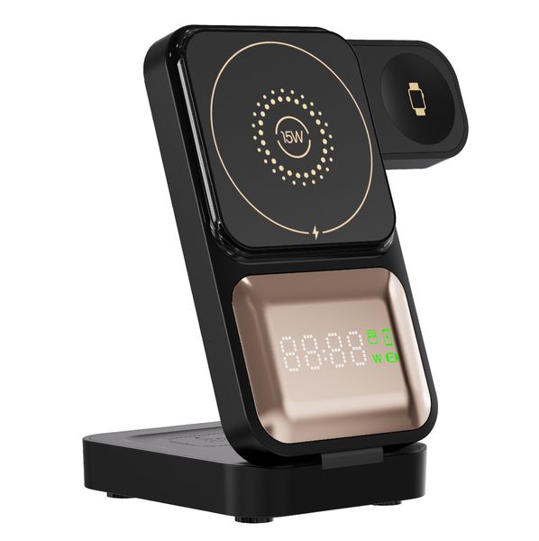 Moxom 3-in-1 Foldable Magnetic Wireless Charger (Model MX-ST32 WL)