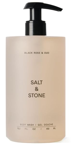 Salt &amp; Stone Body Wash for Women &amp; Men | Black Rose &amp; Oud 450ml