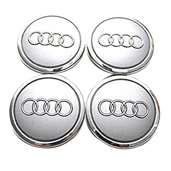SH-AUDI-RIMCAP-69, 4 PCS Original size AUDI Rim Cap - Ø69mm