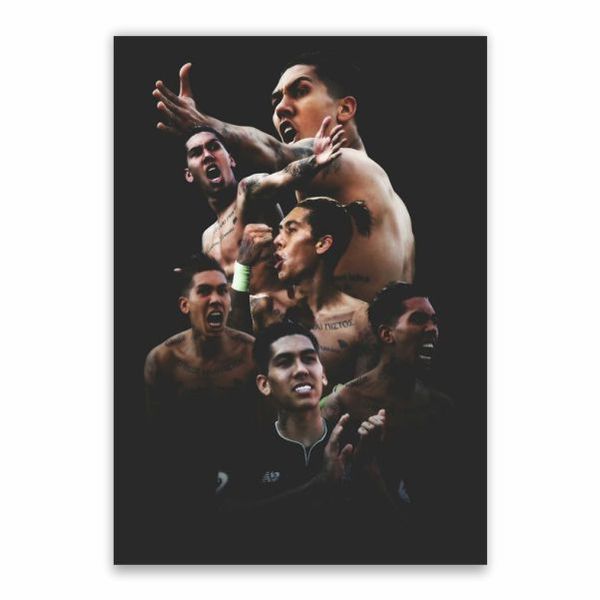 Roberto Firmino Collage Poster - A1