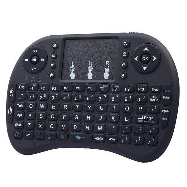 Techme i8 Mini Wireless Keyboard &amp; Mouse Multi-media Remote Control