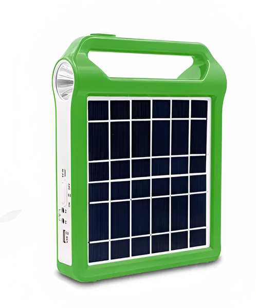 Multifunctional Solar Panel LED Lantern With Built In Power Bank