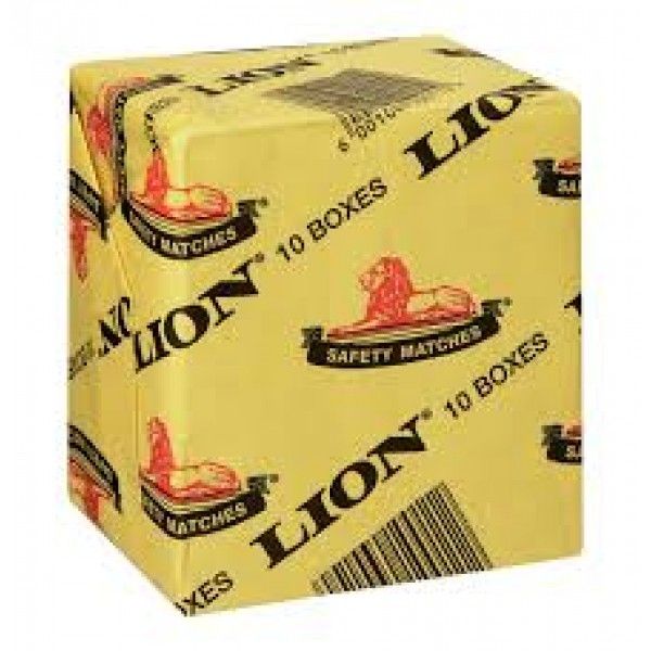 MCR Traders Lion Matches - Wood (Bulk Pack of 100)