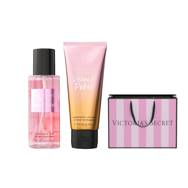 Victoria's Secret Velvet Petals Mini Lotion and Mist Set (Parallel Import)