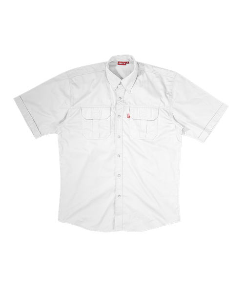 Short Sleeve Bush Shirt - White image