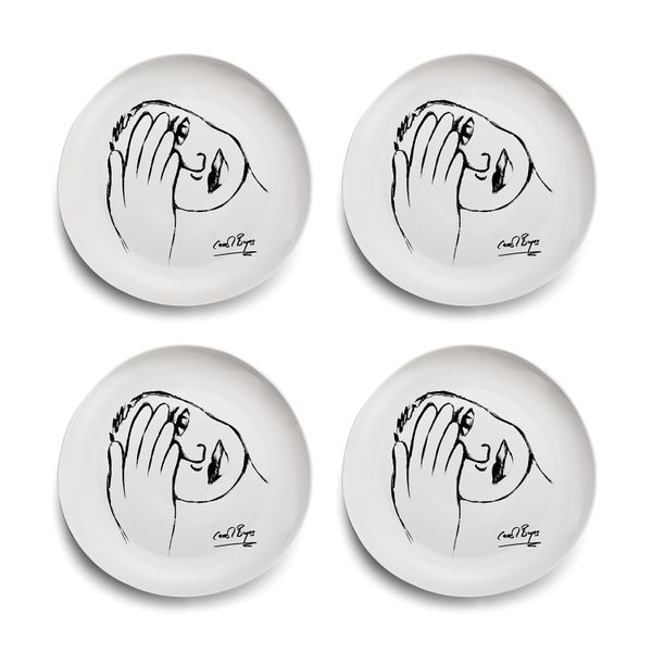 Carrol Boyes Dinner Plate set of 4- Just a minute