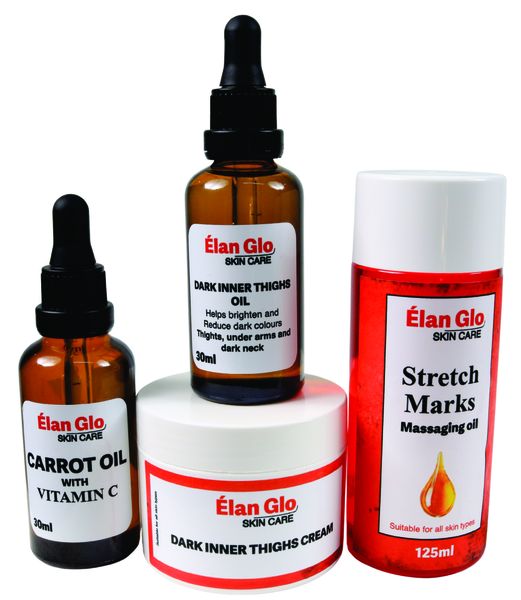 Elan Glo Combo for Dark Inner Thighs, Dark Underarms &amp; Dark Neck