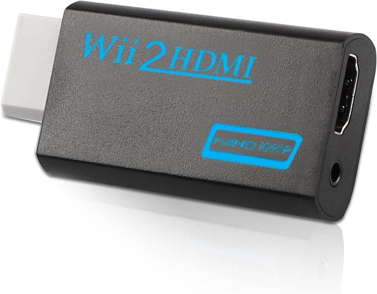 Wii to HDMI 1080p Full HD Adapter for TV &amp; Game Console
