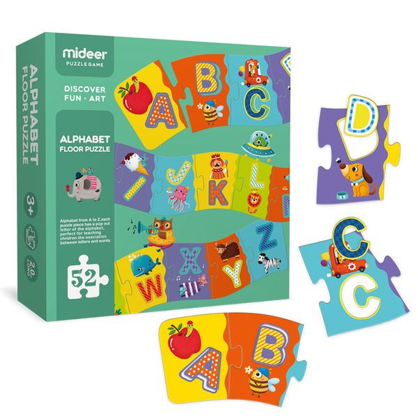 Mideer A-Z Alphabet Floor Puzzle: 26 Pieces