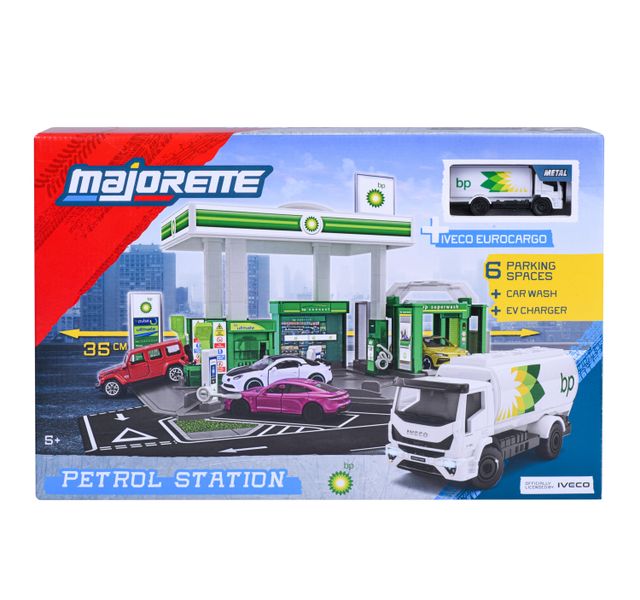 Majorette BP Petrol Station + 1 Car