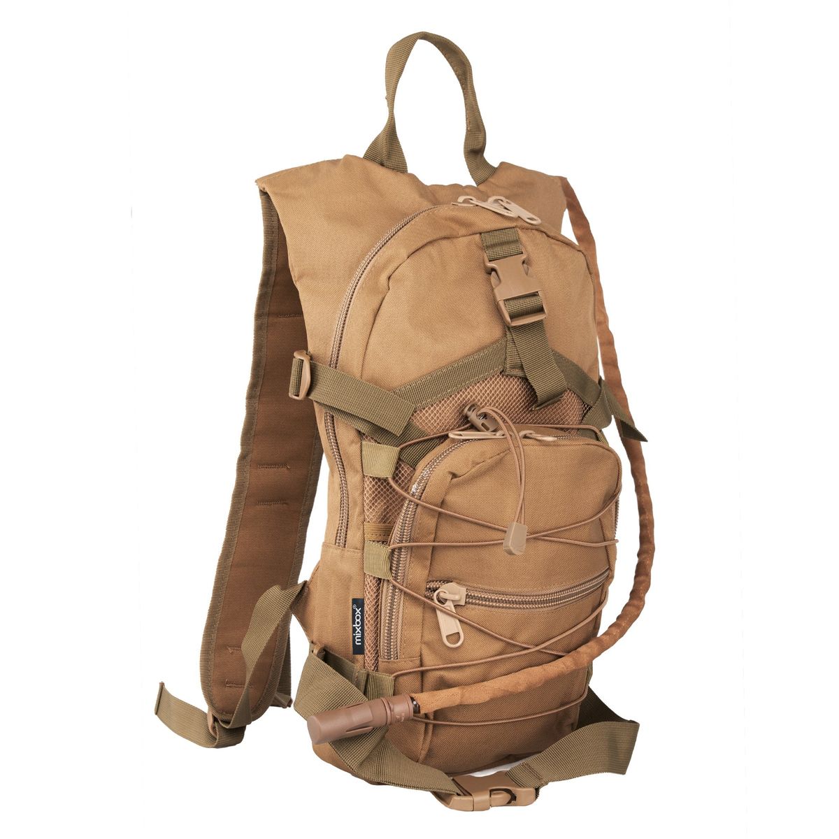 Mix Box Outdoor Hiking Tactical Hydration Backpack with 3L Water Bladder