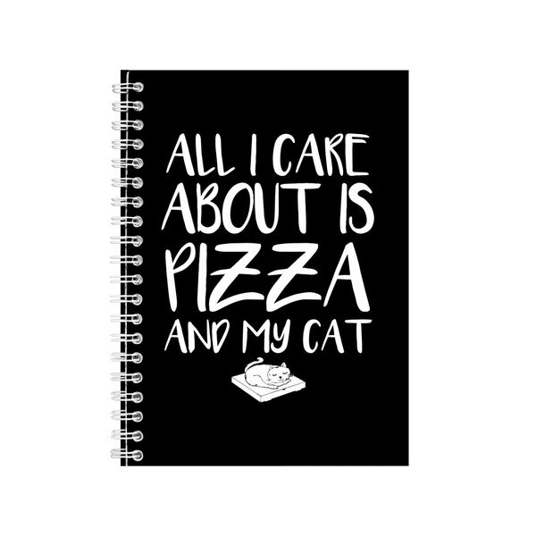 Pizza Cat Notebook Pet Gift Idea Writing Book Notepad Pad 23