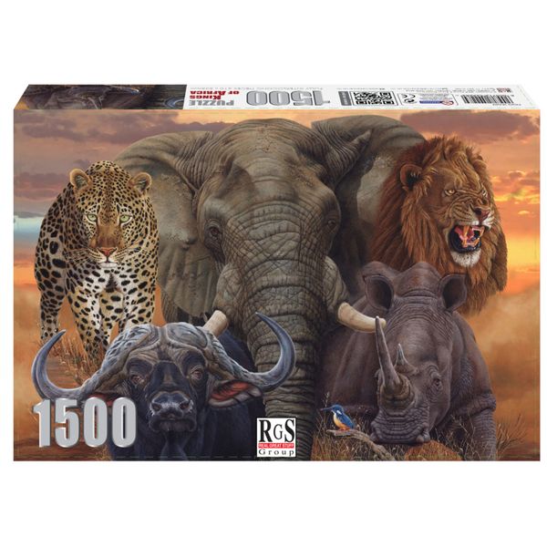 RGS Group Kings of Africa 1500 Piece Jigsaw Puzzle