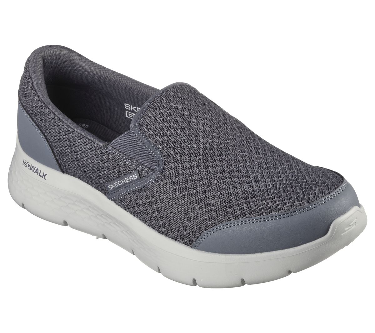 Skechers Go Walk Flex Mens Shoes - Grey/White | Buy Online in South ...