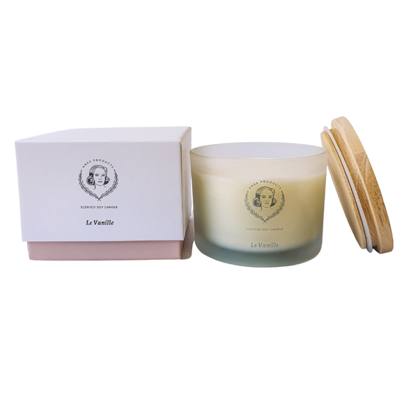 Anke Products - Le Vanille 370g Candle in Gift Box