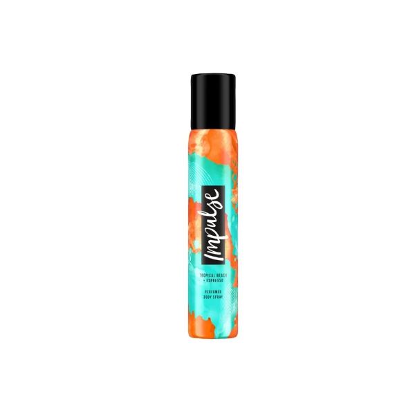 Impulse Deodorant Ladies Tropical Beach - 6 x 90ml
