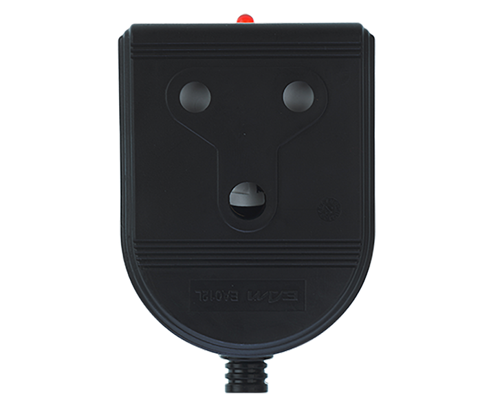 Electricmate Nylon Double Janus Coupler - Black LED