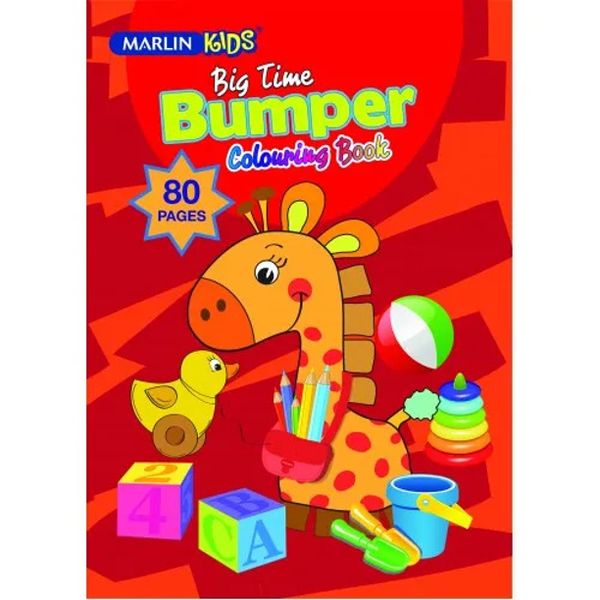 Marlin Kids Big Time Colouring Book - 80 pages