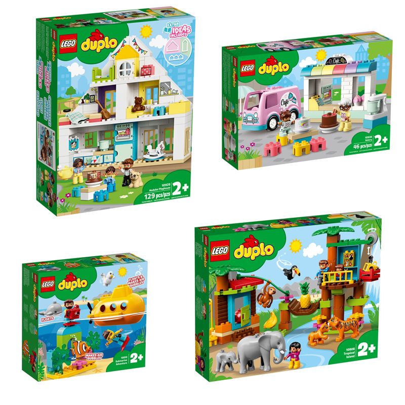 Anerkendelse Åben overse LEGO DUPLO Playhouse & Tropical Bundle | 10928 & 10929 & 10906 & 10910 |  Buy Online in South Africa | takealot.com