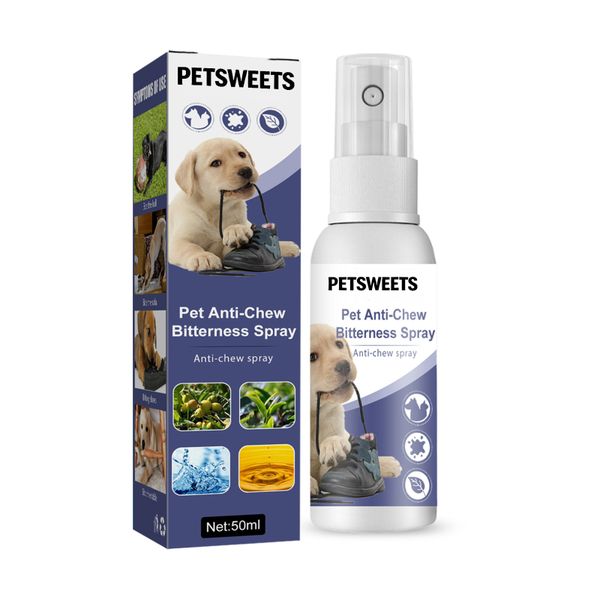 Anti Chew Spray for Dogs Pet Anti-Chew Bitterness Spray - 50ML