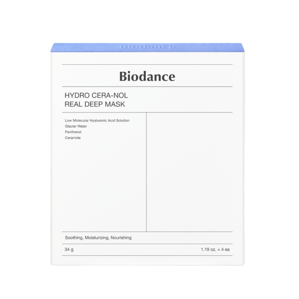 Biodance Hydro Cera-Nol Real Deep Mask - 4 Pack
