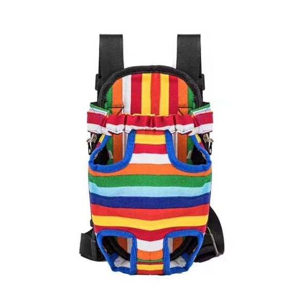 Dog Carrier Legs Out Front Pet Carrier Backpack Adjustable Puppy Cat Small