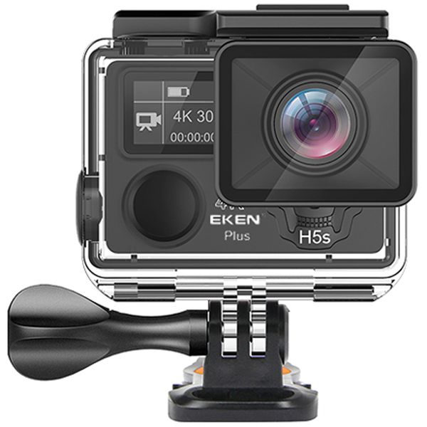 Eken - H5s 4K - 12MP - Action Camera with Accessory Pack