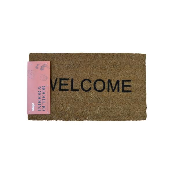 Step Natural Coir Welcome Doormat - 700 x 400mm
