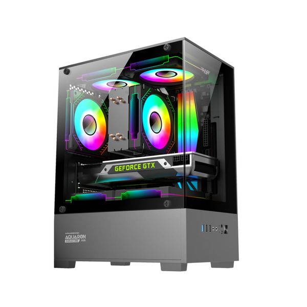 Armaggeddon Aquaron Duplex One RGB MicroATX Gaming Case
