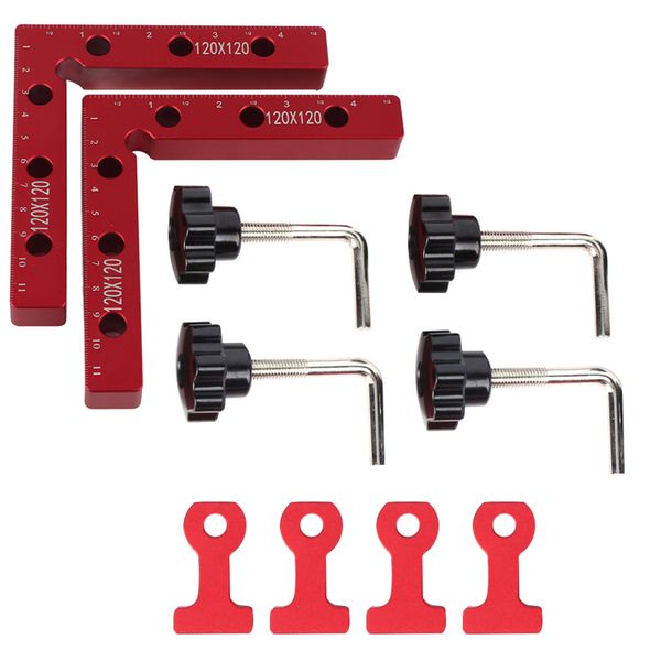 Anodised Aluminium 90 Woodworking Clamp Ruler