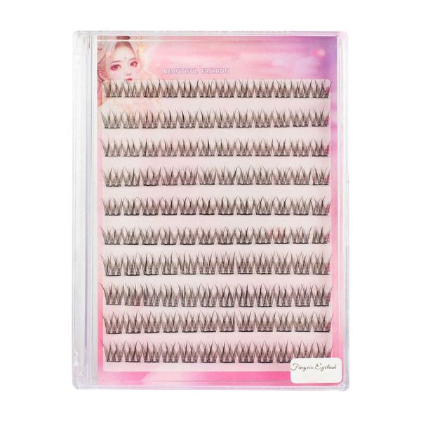 Self Adhesive Eyelashes Cluster Lash Cluster 14.5cm 120 Individual Lashes
