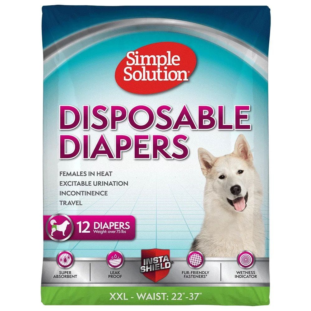 Simple Solution Disposable Diapers For Dogs Shop Today Get It