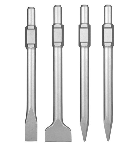 Total Tools 4 Piece Hex Chisel Set