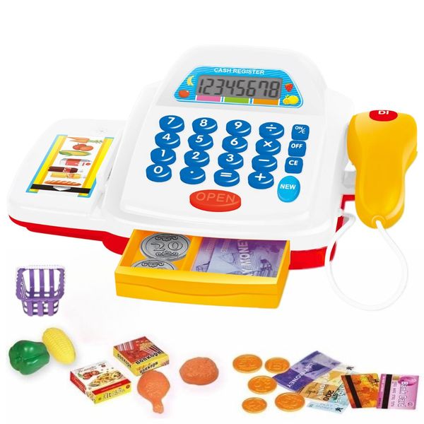 Supermarket Cash Register Playset - Educational Toys for Toddlers