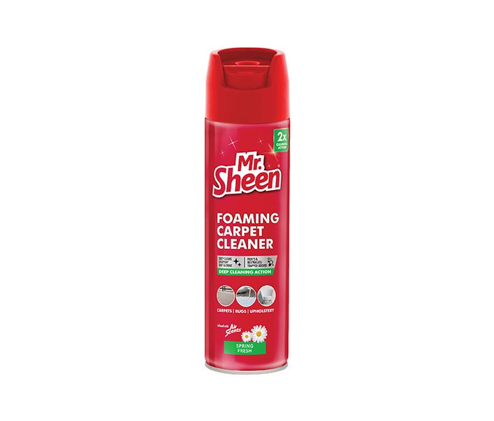 Mr Sheen Foaming Carpet Cleaner Aerosol 500ml