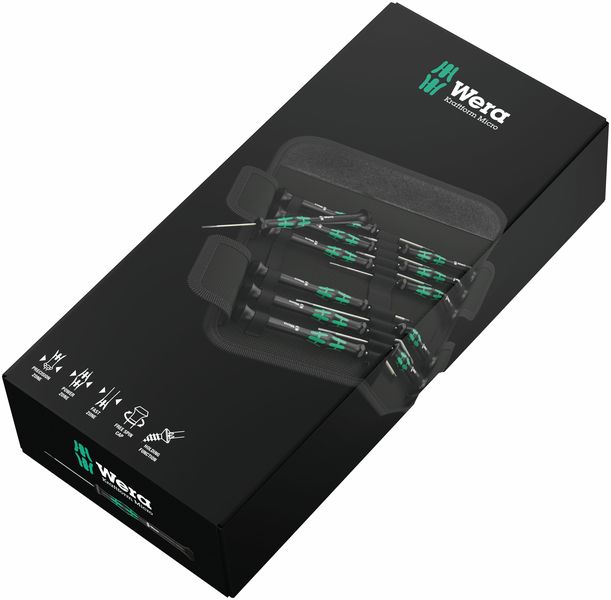 Wera - 05073675001 - 12piece - Kraftform Micro-Set