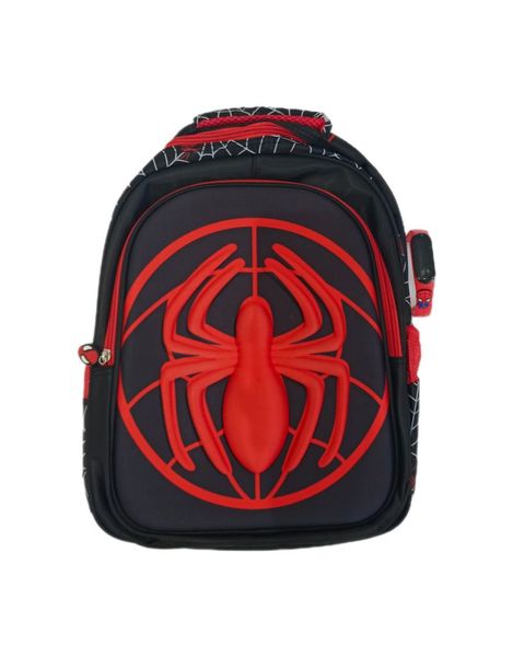 3D Stereo Spiderman Backpack - Black