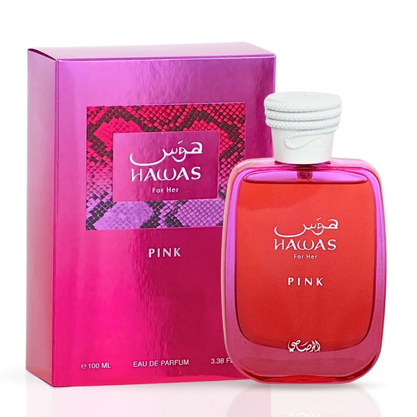 Hawas Pink Eau De Parfum - 100ml For Women