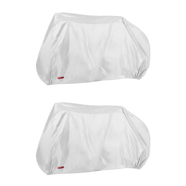 2X Waterproof Bike Cover Heavy Duty Xl Uv Rain Snow Dust For Storage
