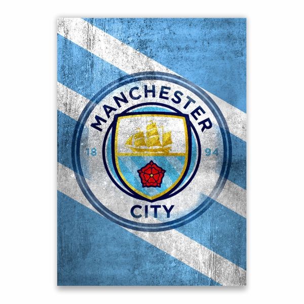 Man City Poster - A1