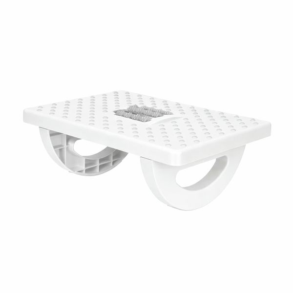 Ergonomic Rocking Footrest - White